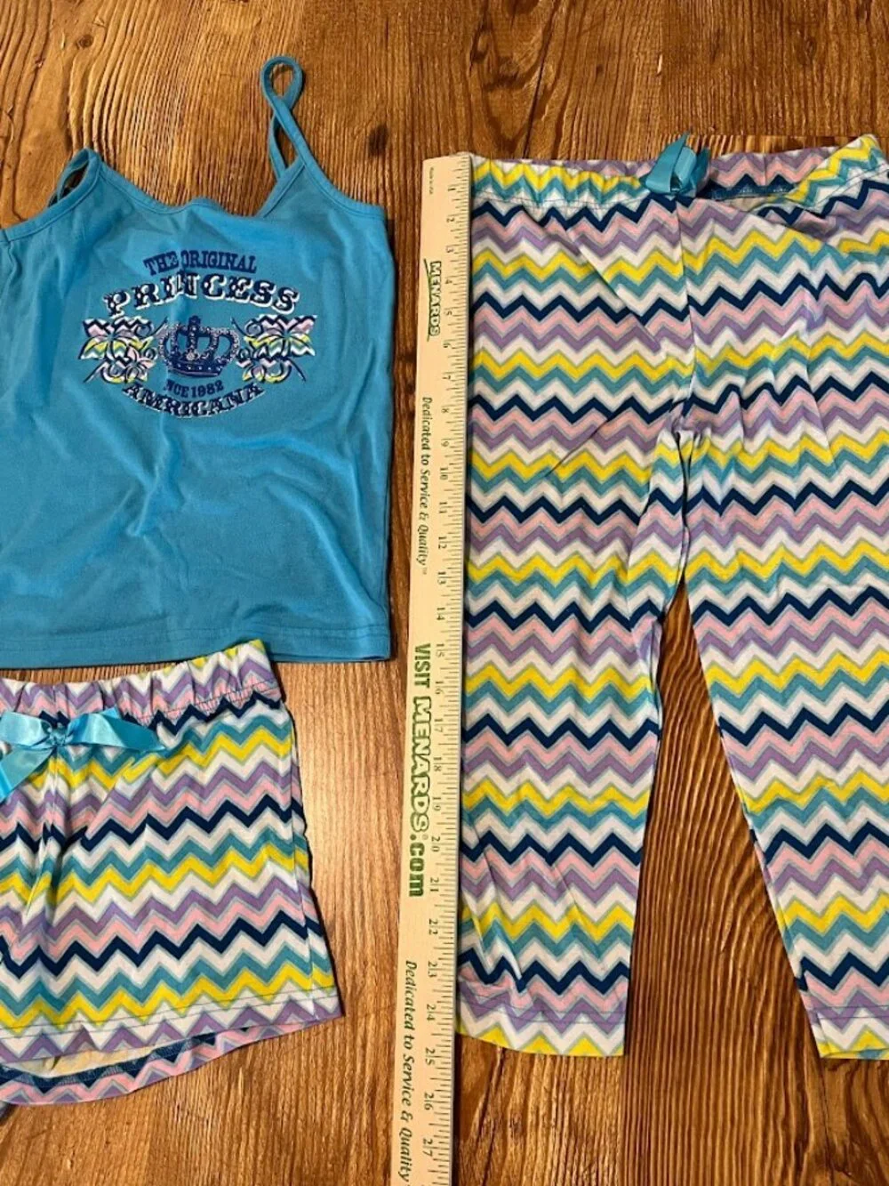 Girl Thing 3pc Summer Pajama Set, Girls' Large